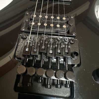 B.C. Rich Stranger Things “Eddie's” Inspired NJ Warlock 2022 - Black image 10