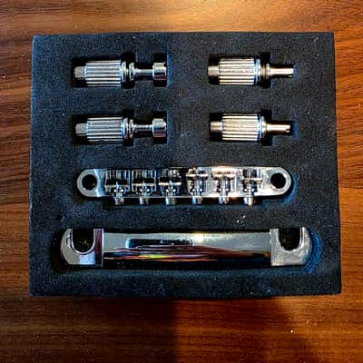 Generic Full Tune o Matic Kit w/HambuckersElectric Guitar Gibson LP/SG Style 2025 - Chrome image 1