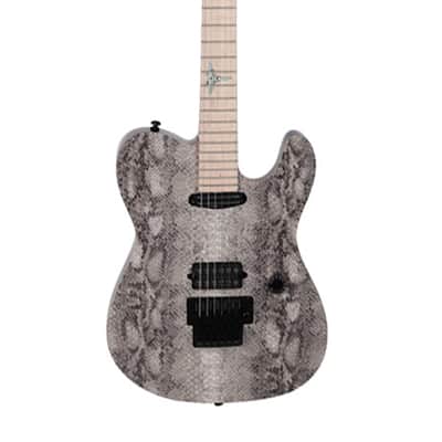 Reedoox Snake Skin-T 2014 FR Floyd Rose Unique Graphic Telecaster Electric Guitar 2 image 2