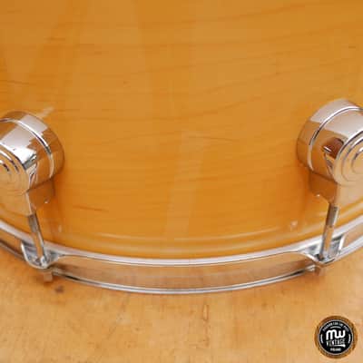 Camco Hoshino Floor Tom 16" x 16" Natural Maple EXC image 13
