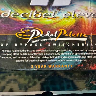 Decibel Eleven PEDAL PALETTE Analog Loop Bypass/Switcher/Router/Mixer image 13