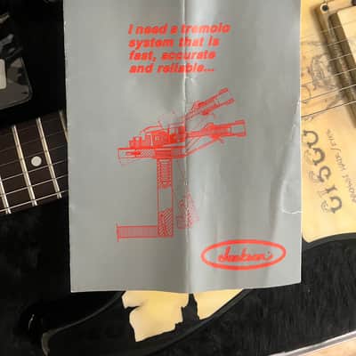 1988 Jackson Strat - Grover Jackson Wanted Poster, NAMM Guitar image 8
