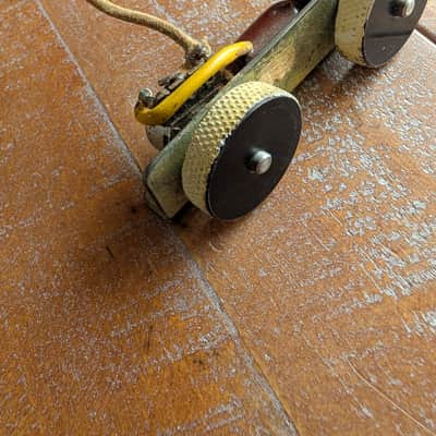 Fender Jazzmaster Roller Control Assembly Pre CBS Original 1959 Wired Tested image 4