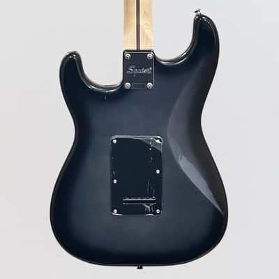 Fender Squier Affinity Series Stratocaster FMT HSS Electric Guitar - Black Burst image 4