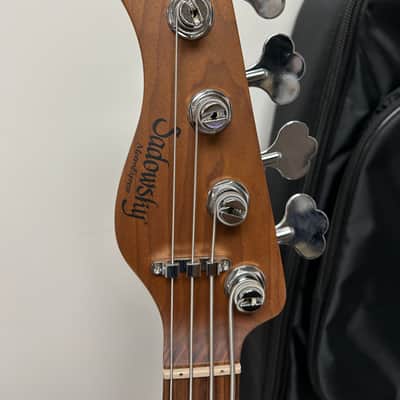 Sadowsky MetroExpress Hybrid P/J Bass with Pau Ferro Fretboard Left Handed - Olympic White image 3