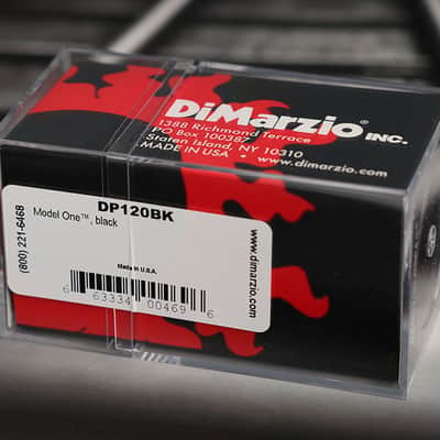 DiMarzio DP120BK Model One Bass Humbucker - Black image 2