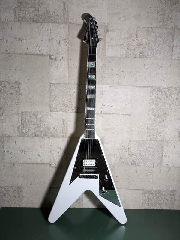 Washburn USA Custom Shop PSV2200 KISS Paul Stanley 2011 White image 1