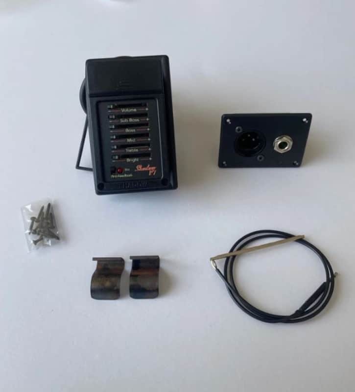 Shadow P7 Acoustic Guitar EQ Pickup Preamp | Reverb