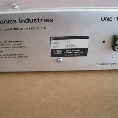 UREI Model 539 Graphic Equalizer - 1/3 Octave image 9