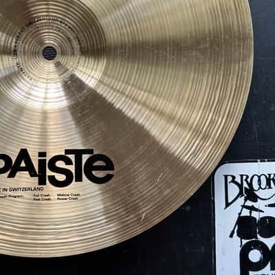 Paiste 14" Signature Fast Crash Cymbal 1989 - Present - Traditional image 10