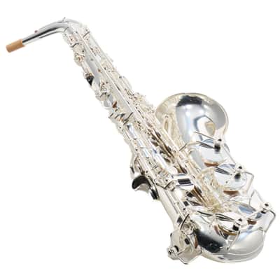 C.G. Conn Model CAS411S Alto Saxophone in Silver Plate SN AJ00324042 EXCELLENT image 19
