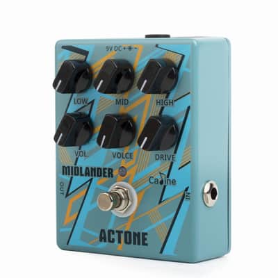 Caline CP-56 AC TONE VOX Sim Electric Guitar Overdrive Distortion Effect Pedal image 2