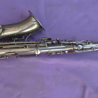 Antique saxophone Couesnon Monopole Made in France image 3