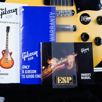 Gibson Les Paul Faded Double Cutaway 2008 Worn Yellow DC Special w/ Gold Gibson Hard Case image 2