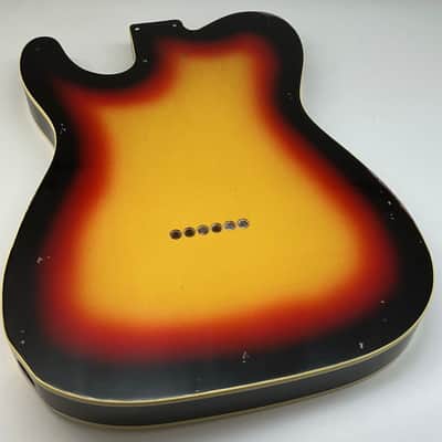 Show Me Nitro Finishes Nitro Lacquer T-Style - 3 Tone Sunburst image 7
