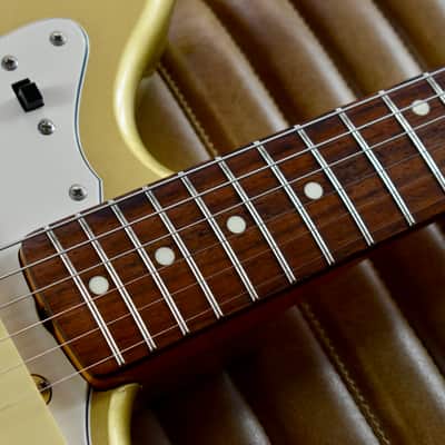 1994 Fender Japan Jazzmaster (JM66-RC) – Shoreline Gold, MIJ, Limited, Offset, FujiGen image 17