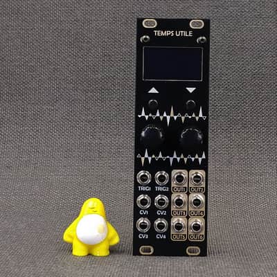 MXMXMX Micro Temps Utile uT_U uTu - Eurorack Module - Custom Black Gold Panel image 2