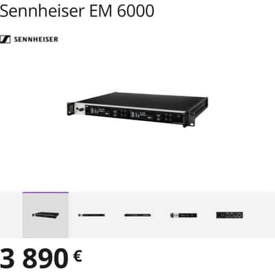 Sennheiser Digital 6000 SET Black image 7