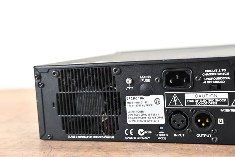 Electro-Voice (EV) CP2200 2-Channel Power Amplifier CG006FB | Reverb