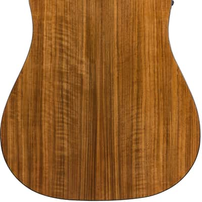 Fender CD-140SCE Dreadnought Acoustic-Electric Guitar Natural w/Hard Case image 3