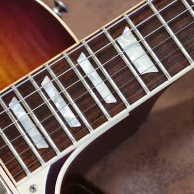 2012 Gibson Custom Shop Les Paul Pro Electric Guitar Figured Purple Sunburst + COA OHSC image 9