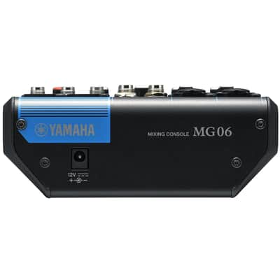 Yamaha MG06 6 Channel Live Studio Stereo Mixer w 48V Phantom Power image 4