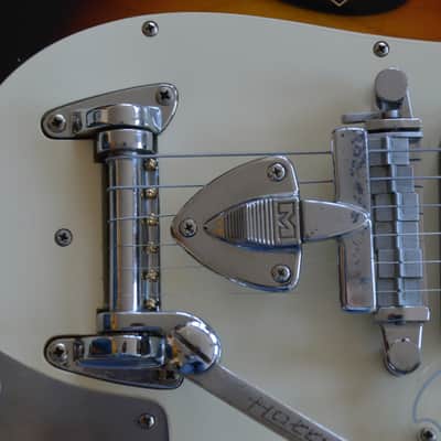 superb and very rare solid body style jaguar mid 60 'in good condition for its age +gigbag Gibson image 6
