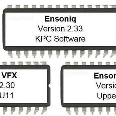 Ensoniq VFX - OS Version 2.30 Firmware Update eprom + KPC 2.33 Rom Latest image 1