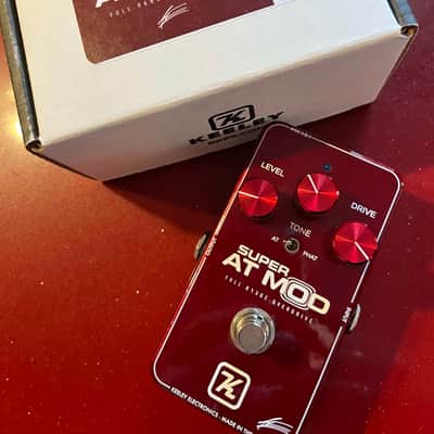 Keeley Super AT Mod Andy Timmons Signature Overdrive 2023 - Present - Red image 4