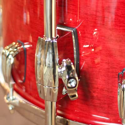 Slingerland Studio King Royal Crimson Lacquer Drum Set - 14x18,8x12,14x14 image 6