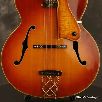 Gibson CITATION #14 electric archtop featured in 1975 Gibson catalog 1974 image 1