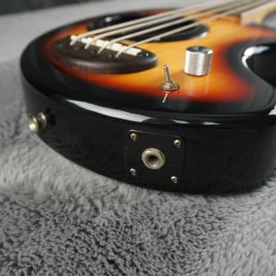 Fernandes Pie-ZO Bass - Sunburst w/ Built-in Speaker image 5