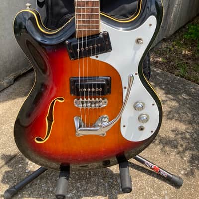 Mosrite Combo Semi-Hollow Electric Guitar 1966 image 3