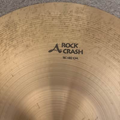 Zildjian 16" A Series Rock Crash Cymbal 2013 - Present - Traditional image 4