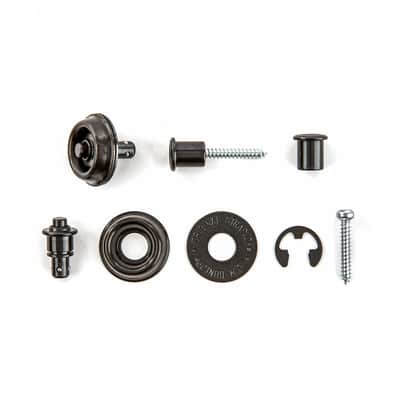 Immagine Dunlop SLS1403BK Straplok Flush Mount Strap Retainer System, Black - 5