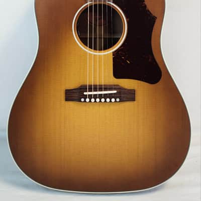 Gibson J-45 50s Faded Round Shoulder Acoustic Electric Guitar W/Case image 11