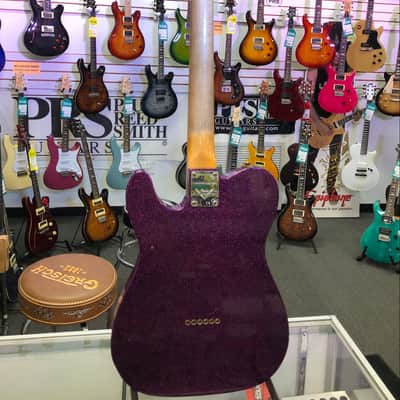 Fender Custom Shop Limited-edition '60 Telecaster Journeyman Relic Electric Guitar - Purple Sparkle image 15