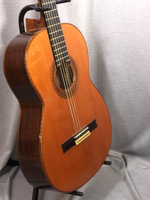 Antonio Hernandis Model No. 1 Classical Guitar 1969 Ebony neck w/HSC image 1