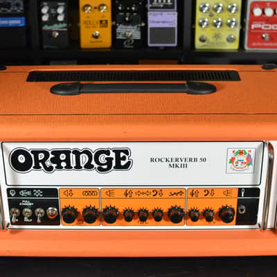 Orange Rockerverb 50 MK III 2-Channel 50-Watt Guitar Amp Head 2014 - Present - Orange image 3