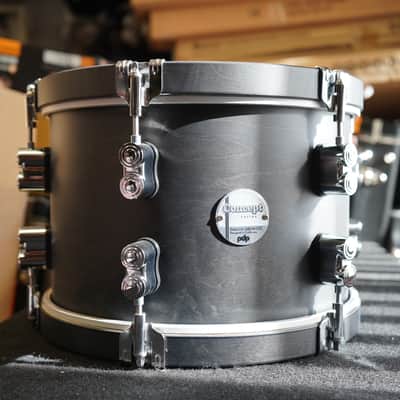 PDP/DW Concept Maple Classic 8x12" Tom Ebony Satin - 12" Tom (No-Mount) 2025 image 1