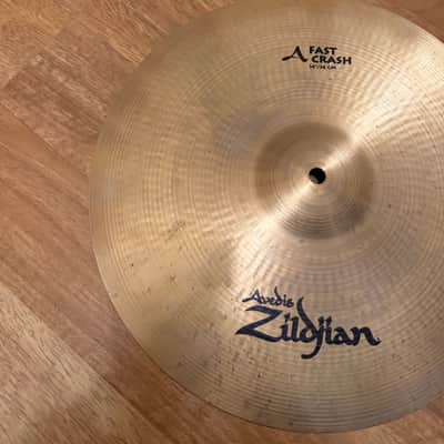 Zildjian 14" A Custom Fast Crash Cymbal 2002 - Present - Brilliant image 3