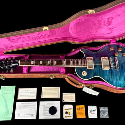2016 Gibson Les Paul 1959 Custom Shop M2M Made to Measure Special Order '59 Reissue ~ Ocean Blue image 12