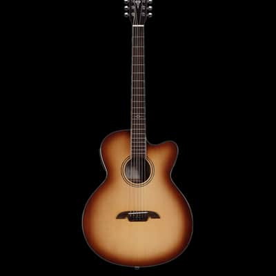 Alvarez ABT60CE-8SHB Artist 8-String Acoustic Electric Baritone Shadowburst image 3