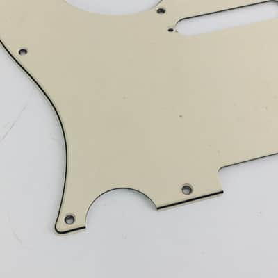Genuine Fender Standard Lefty Tele Guitar Pickguard Faded Parchment Aged 3-ply image 2