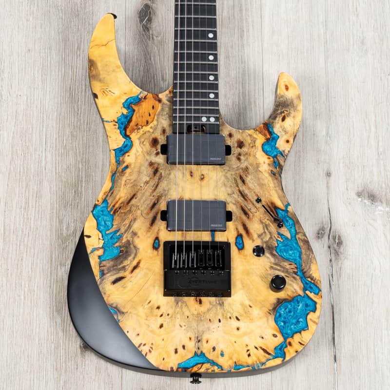 Legator Ninja X X6 Guitar, Evertune Bridge, Fishman Fluence