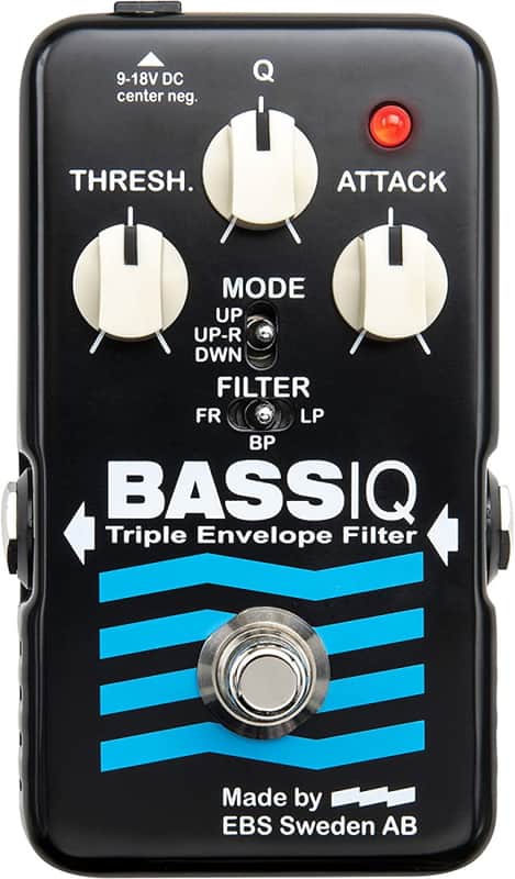 EBS Blue Label Bass IQ Analog Triple Envelope Filter Pedal image 1