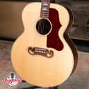 Gibson SJ-200 Studio Rosewood Jumbo Acoustic/Electric Guitar - Satin Natural with Hardshell Case