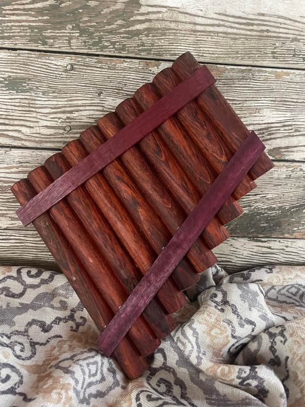 Sunlight Music Company Panflute 2025 - Jatoba and Purpleheart image 1