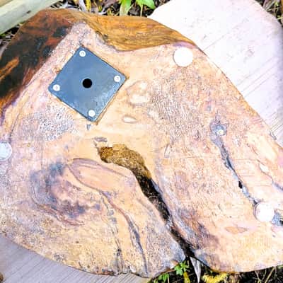 Hand Crafted, Cherry Wood, (Possibly Enchanted) Microphone Stand image 7