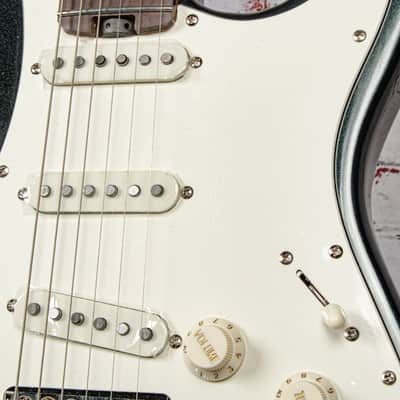 Latitude - S Style Electric Guitar, Dark Green Metallic - x7168 - USED image 7